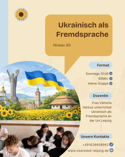 Ukrainisch für Anfänger 46 Українська як іноземна A0 DE
