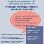 Базовий воркшоп: Успішне працевлаштування в Німеччині 25 Flyer Oseredok 08 06 2026 deutsch(1)
