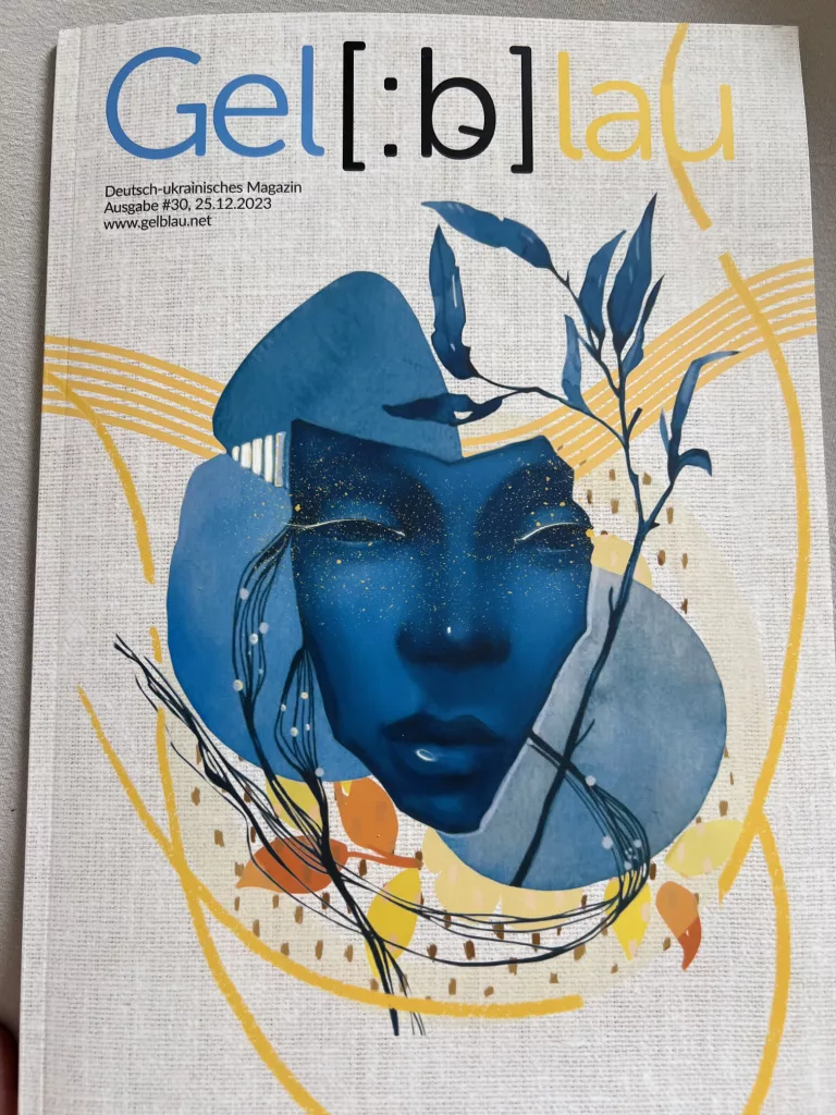 Gelblau