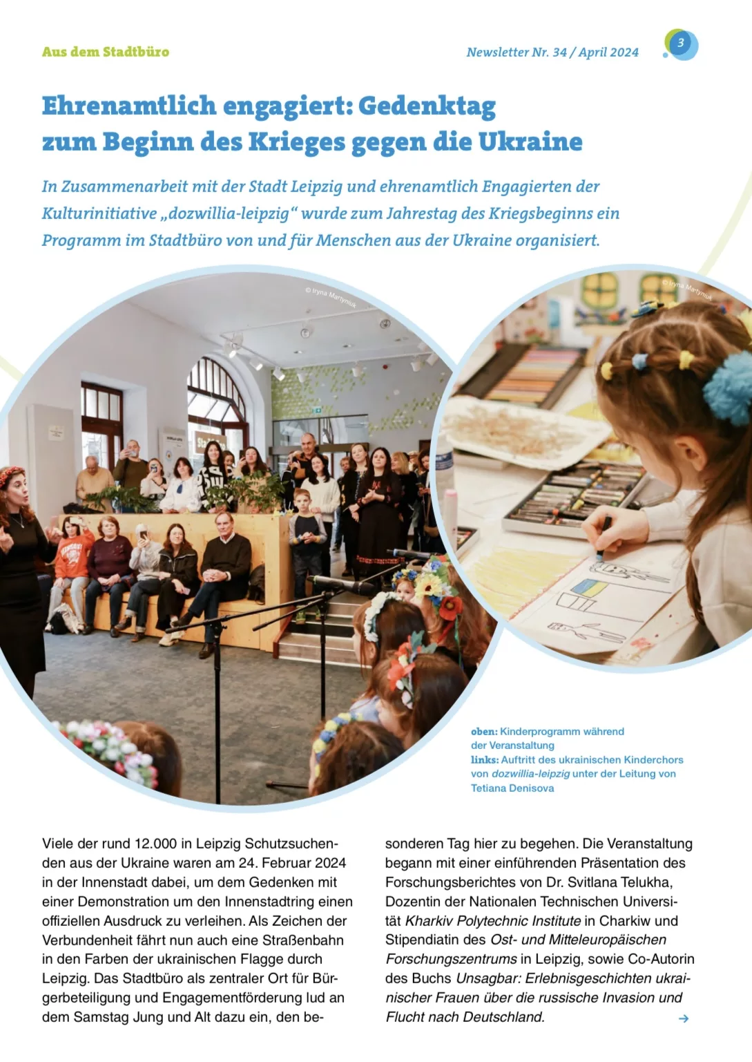 Newsletter Stadt Leipzig #34 - April 2024